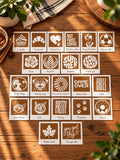 All 22 Instant Latte Art stencil designs